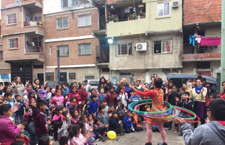 Circo, música y un hermoso festejo