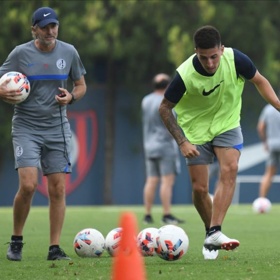 Volvió a entrenarse 