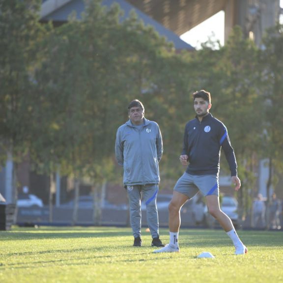 Última práctica antes de recibir a Platense 