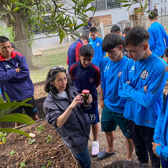 ¡A trabajar en la huerta!