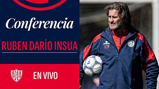 CONFERENCIA DE PRENSA: RUBEN DARÍO INSUA